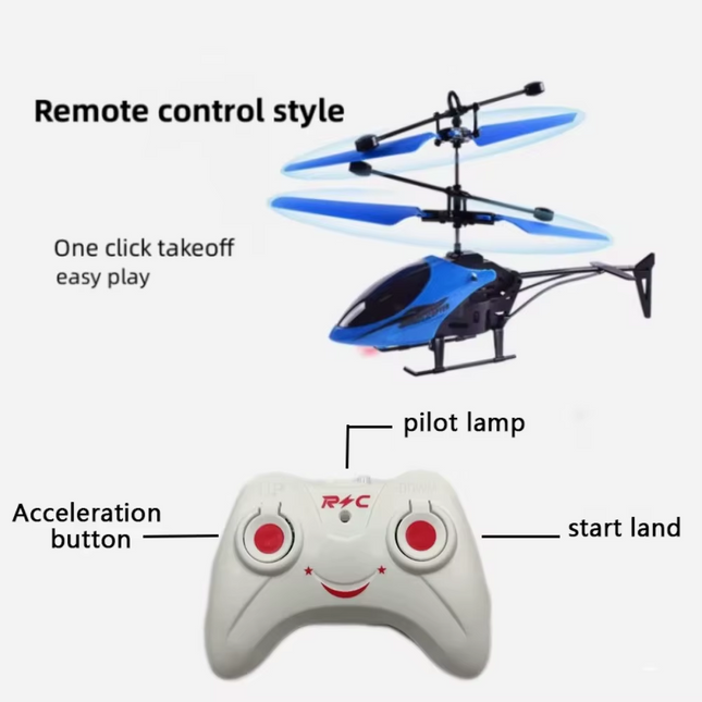 Exceed Hand Sensor Helipcopter with remote