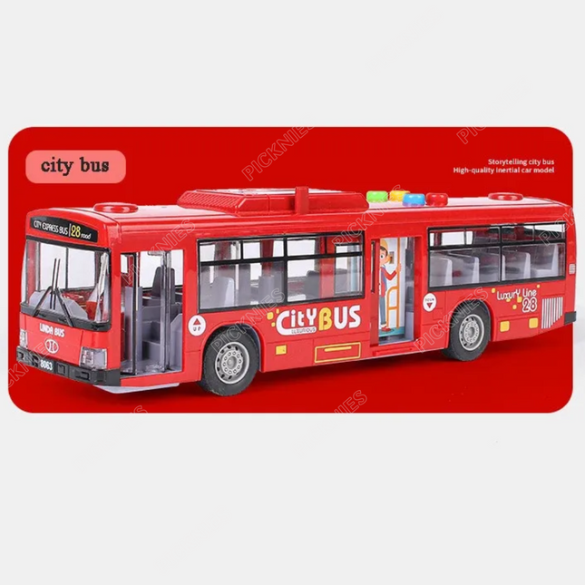 Fun City Bus with Light and Sound