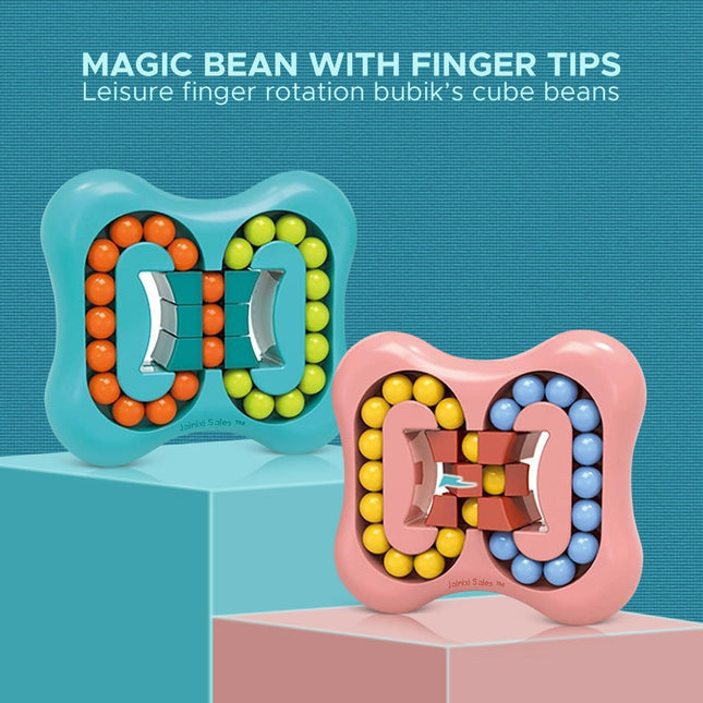 Rotating Magic Bean Fidget puzzle - Rectangle