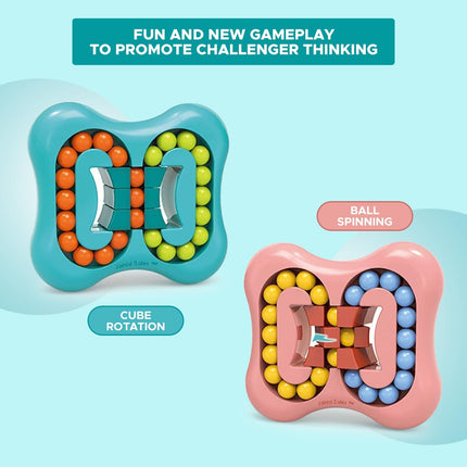 Rotating Magic Bean Fidget puzzle - Rectangle