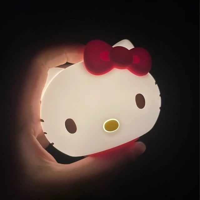 Hello kitty colour changing Silicon lamp