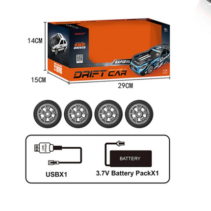 Remote Control Race Drift Car  2.4GHz 4WD