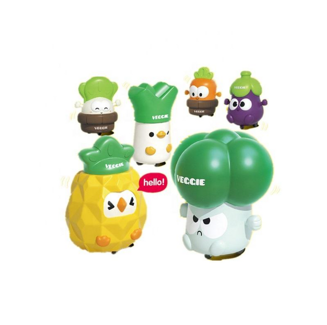 Fruits & Veggies Press N Go Toy (Random model)