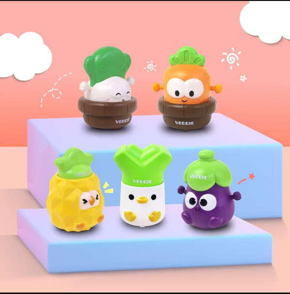 Fruits & Veggies Press N Go Toy (Random model)