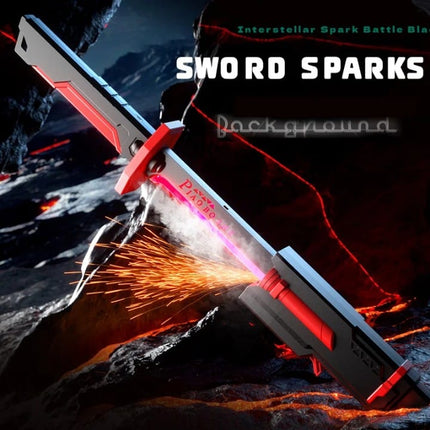 LED Light-Up Sword Toy for Kids – Multicolor Flashing Lights with Sound Effects – Glowing Warrior Sword for Boys & Girls
