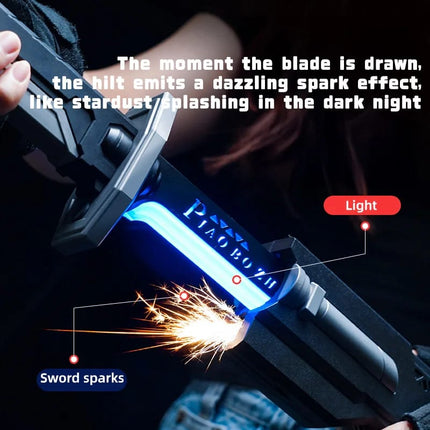 LED Light-Up Sword Toy for Kids – Multicolor Flashing Lights with Sound Effects – Glowing Warrior Sword for Boys & Girls