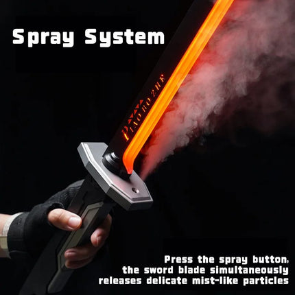LED Light-Up Sword Toy for Kids – Multicolor Flashing Lights with Sound Effects – Glowing Warrior Sword for Boys & Girls