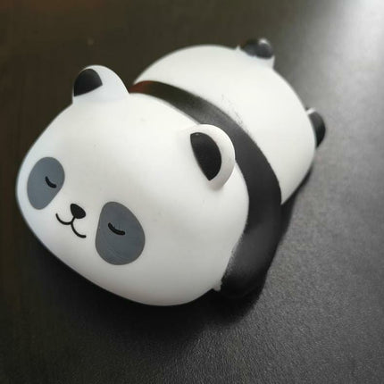 Mini sleeping panda lamp