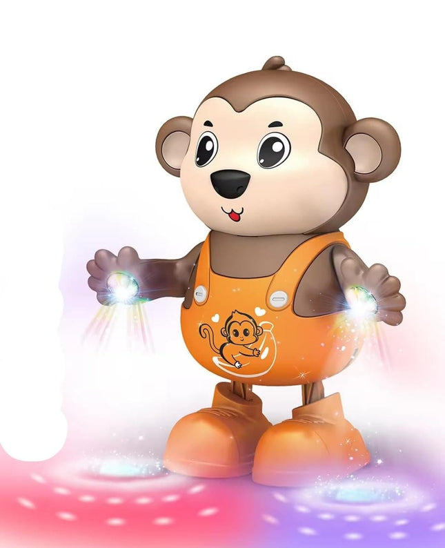 Dancing Animal Toy with Light & Sound – 4 Cute Models: Cow, Monkey, Bear & Duck | Musical Dancing Toy for Kids