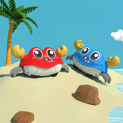 Crab push toy