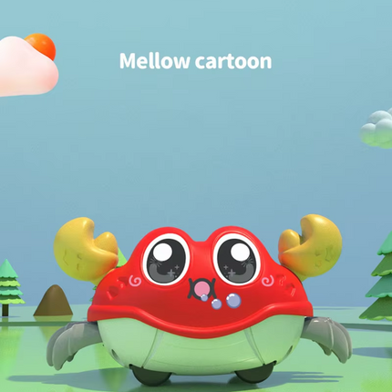 Crab push toy