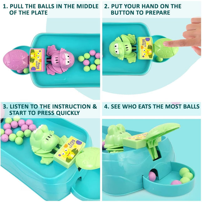 Hungry frogs - 2 players