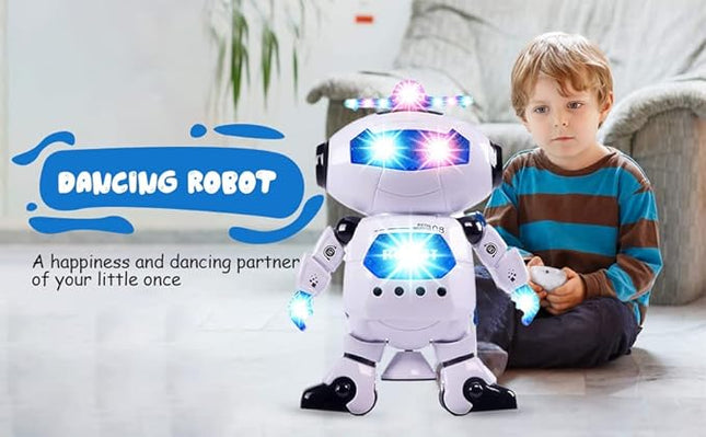 Dancing Robot with light music & sound