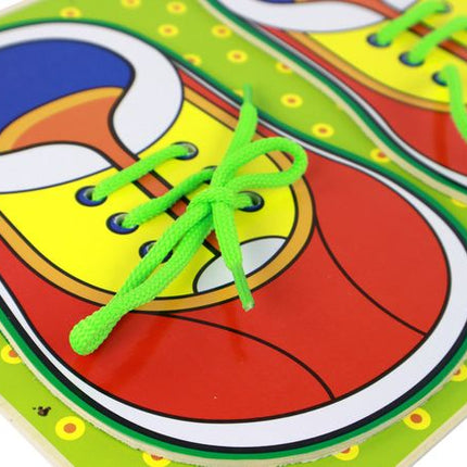 👟 Shoe Lace Practice Board Toy 👟