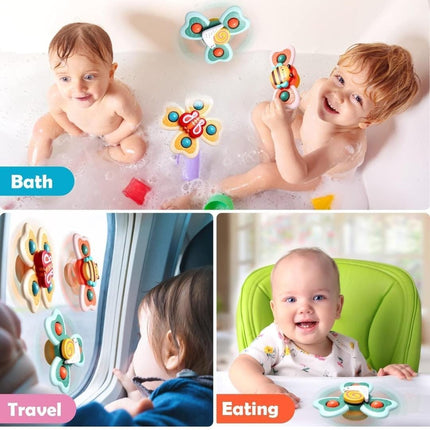 Rattle suction Spinner (Set of 3)