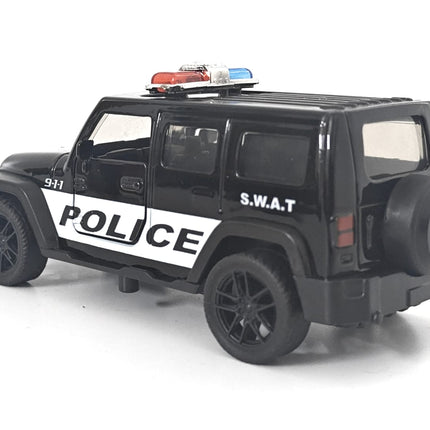 Jeep Rubicon Police - 1:43 Scale Model