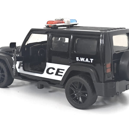 Jeep Rubicon Police - 1:43 Scale Model