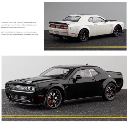 Dodge Challenger SRT Hellcat - 1:24 Scale Model