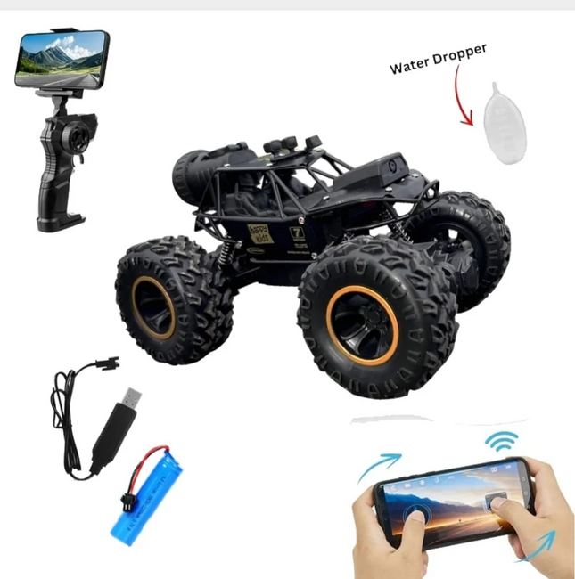 RC Rock Crawler with Camera 2WD