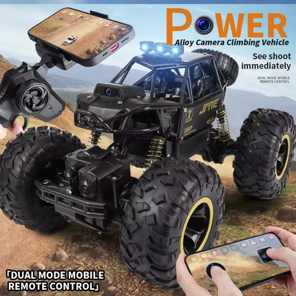 RC Rock Crawler with Camera 2WD
