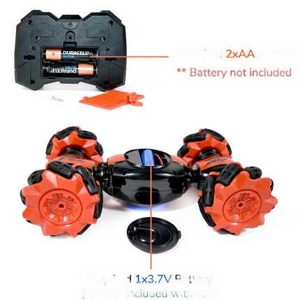 RC Stunt Car Toy with Gesture Sensing and 2.4G Remote Control
