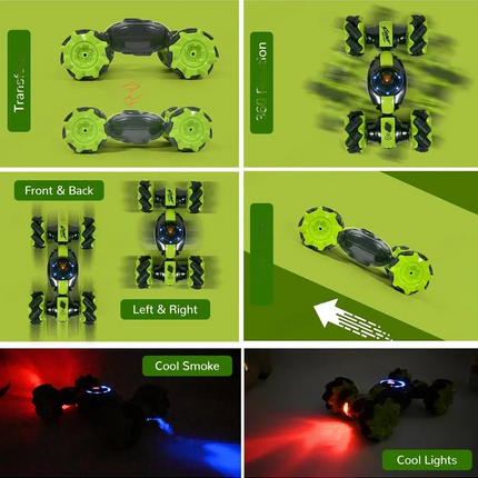 RC Stunt Car Toy with Gesture Sensing and 2.4G Remote Control