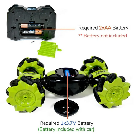 RC Stunt Car Toy with Gesture Sensing and 2.4G Remote Control