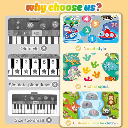 Magical Music Mat – Available in 4 Fun Themes 🎶