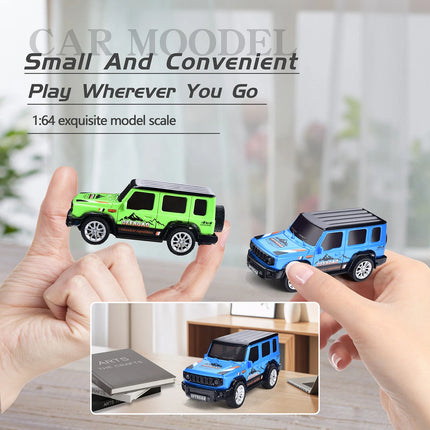 Diecast Metal Mini RC Car (Model 2) | 1:64 Scale size | 2.4G Remote Control