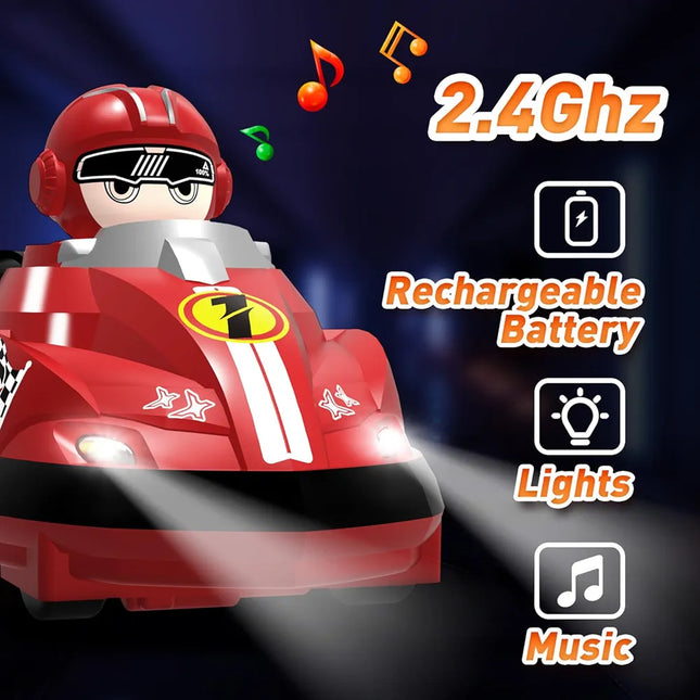 Two player RC bumper car