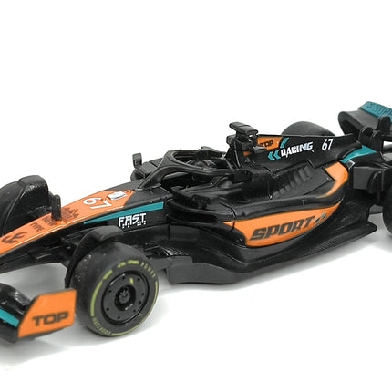 1:36 Scale Diecast McLaren MCL38 2024 F1 Car | Pull Back Racing Model | Metal Body Replica