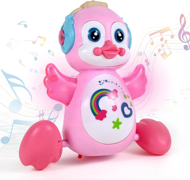 🦆 Dancing Duck Toy with Light & Sound | Musical Baby Toy for Kids