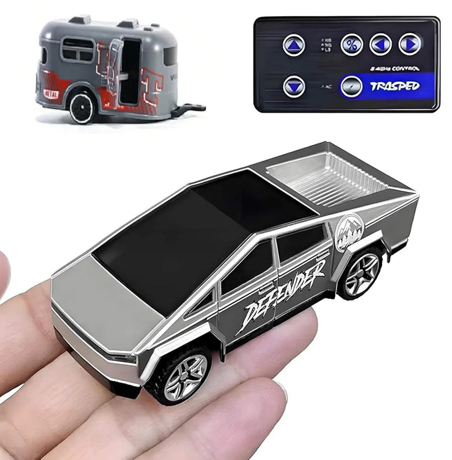 Diecast Metal Mini RC Car (Cyber Truck) | 1:64 Scale size | 2.4G Remote Control