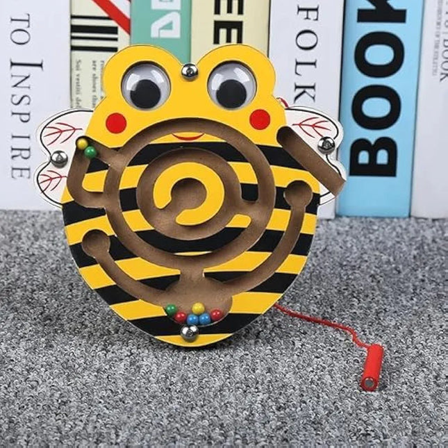 Magnetic wooden  Maze Toy