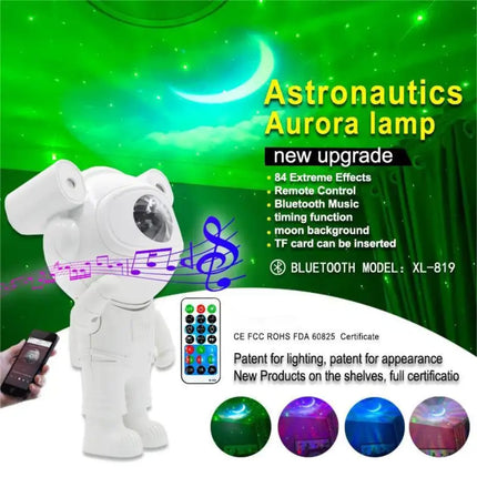 Astronaut Projector with Bluetooth Speaker