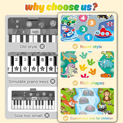 Magical Music Mat – Available in 4 Fun Themes 🎶