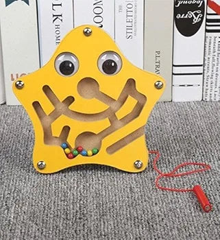 Magnetic wooden  Maze Toy