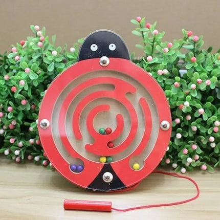 Magnetic wooden  Maze Toy