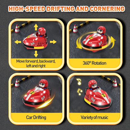 Two player RC bumper car