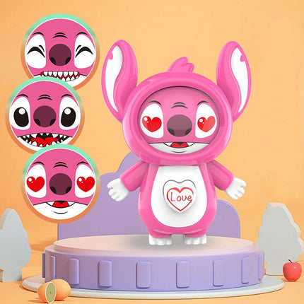 Face changing keychain toy