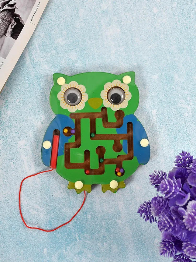 Magnetic wooden  Maze Toy
