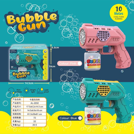 🌈 Kids Automatic Bubble Gun – Endless Bubbly Fun! 🫧