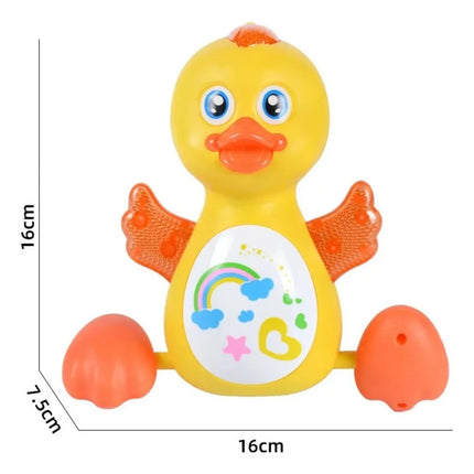 🦆 Dancing Duck Toy with Light & Sound | Musical Baby Toy for Kids