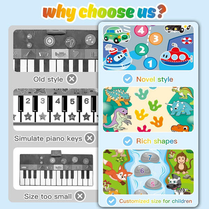 Magical Music Mat – Available in 4 Fun Themes 🎶