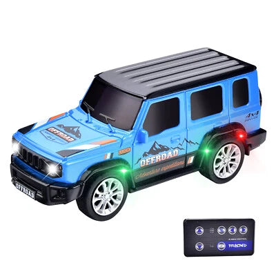 Diecast Metal Mini RC Car (Jeep) | 1:64 Scale size | 2.4G Remote Control