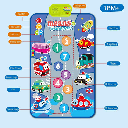 Magical Music Mat – Available in 4 Fun Themes 🎶
