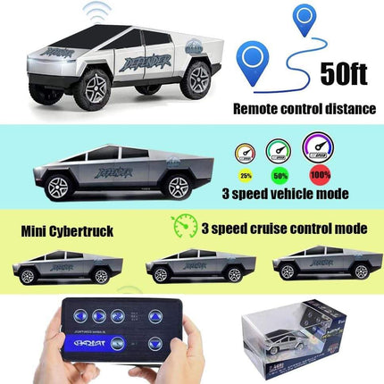 Diecast Metal Mini RC Car (Model 2) | 1:64 Scale size | 2.4G Remote Control