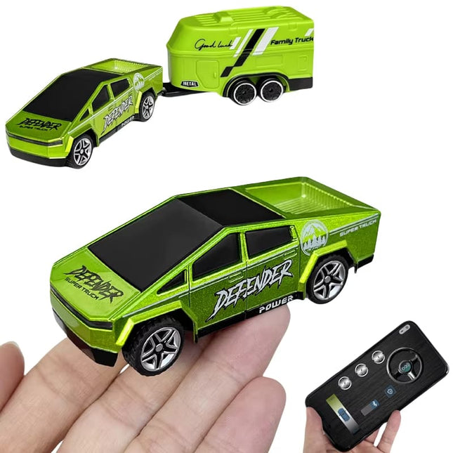 Diecast Metal Mini RC Car (Cyber Truck) | 1:64 Scale size | 2.4G Remote Control